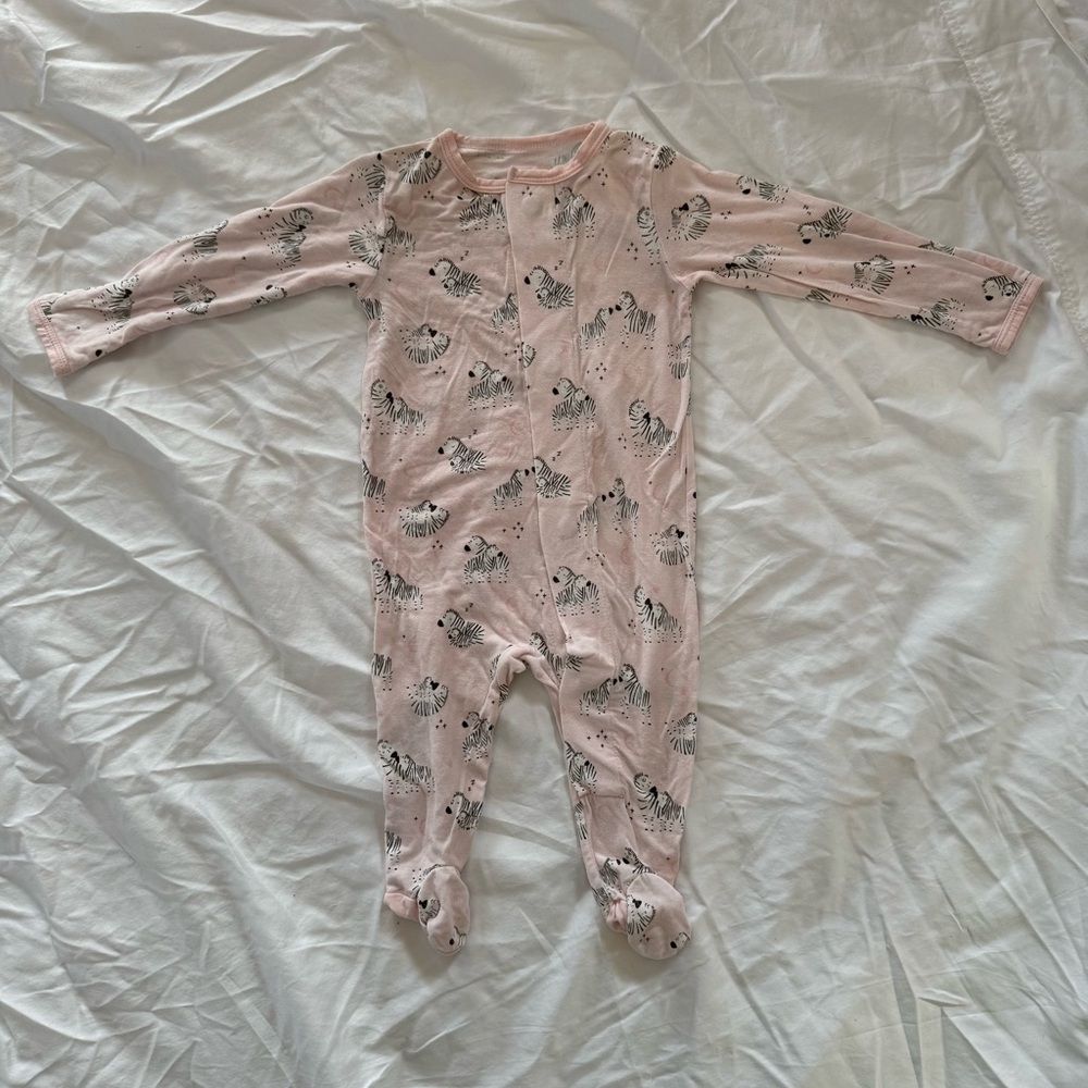 Magnetic Me Pink Zebra Onesie